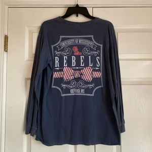 Ole Miss Rebels Bow tie T-shirt